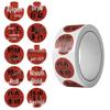 Cartoon Festival Gift Stickers - 500/Roll for Journals and Sealing
