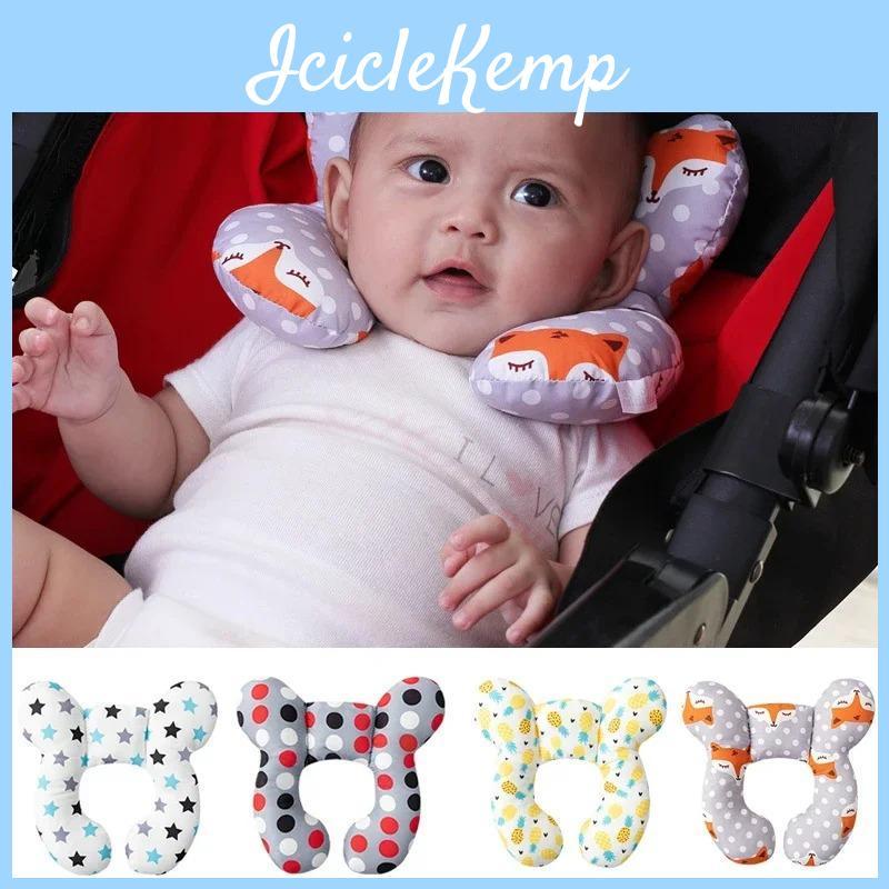 New Pillow Multifunctional Cartoon Stroller Childrens Ushaped Pillow Soft Baby Pillow Travel Car Childrens Pillow
