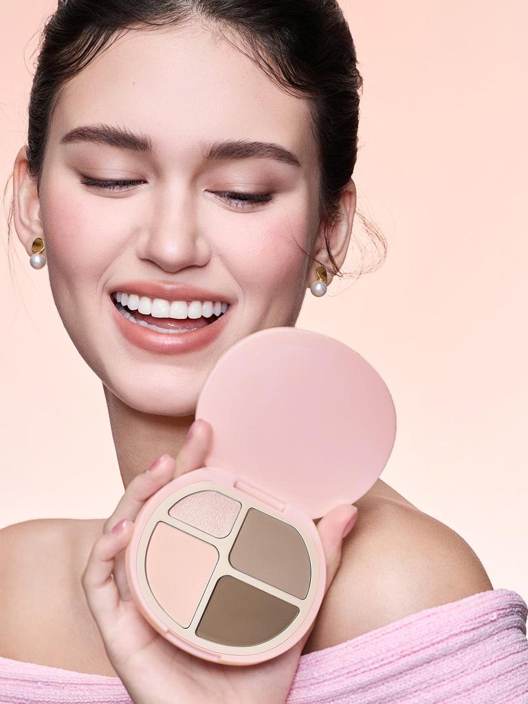 SHEGLAM HyperSculpt Highlight & Contour Palette - 2-in-1 Design, Fine Powder, Lime Infused - Cool