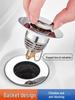 Anti-Odor Pop-Up Drain Stopper for Washbasin