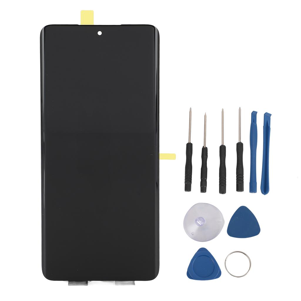 Phone Screen Replacement with Repair Tools Phone Touch Screen Digitizer Assembly for Edge 50 ULTRA for X50 ULTRA