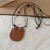 Love Pendant Necklace Internet Celebrity Fashion Versatile Sweater Chain High Sense Jewelry