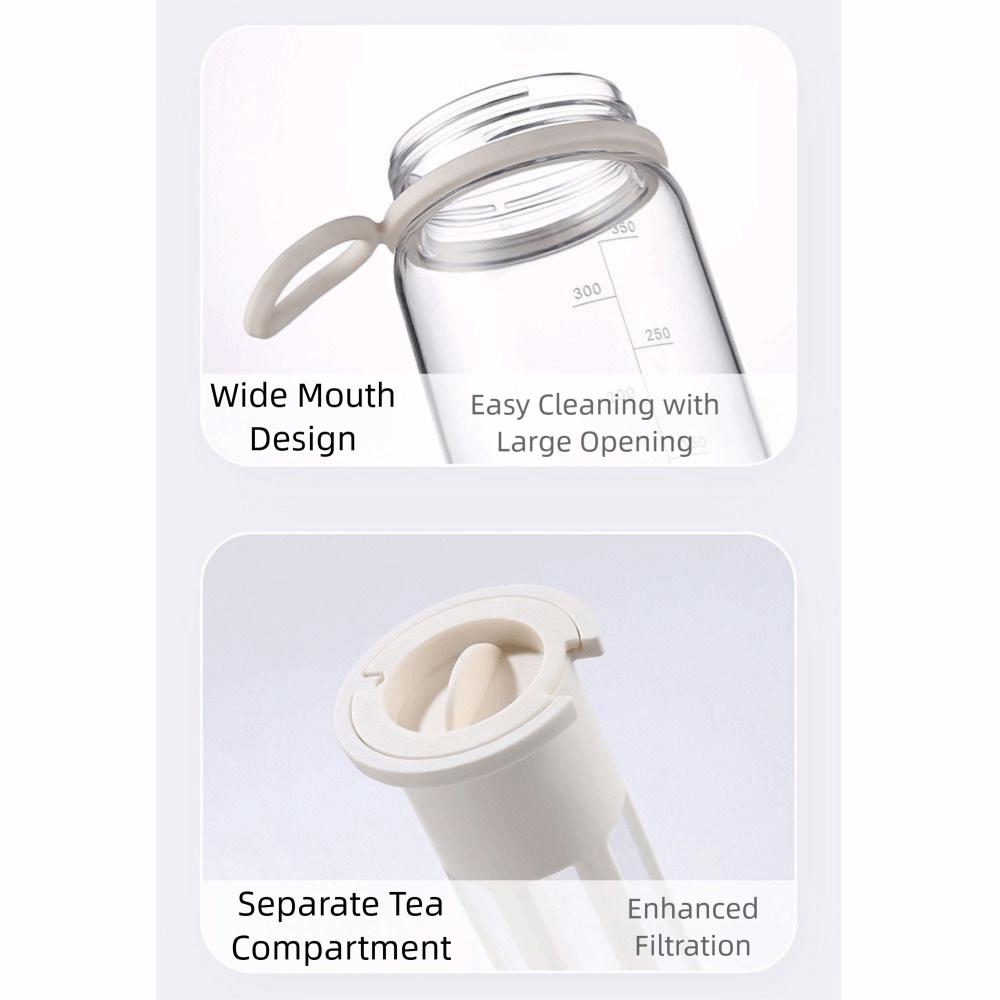 Soft Silicone Handle Cold Brew Coffee Maker Large Capacity Portable Water Bottle  Summer Season