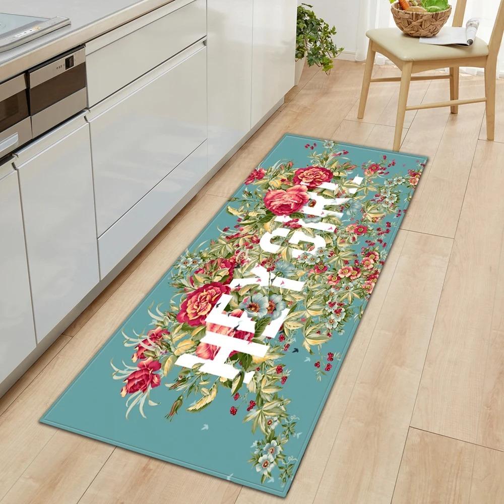 Landscape Print Home Kitchen Floor Mat Door Front Decoration Floor Mat