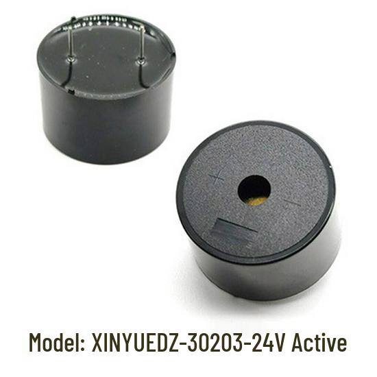 Активный Пьезоэлектрический Звуковой Сигнализатор 3020, 30x20мм, Высокодецибельный Звуковой Оповещатель, DC 3-24В