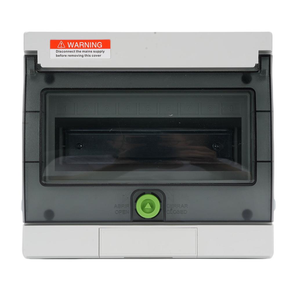 4 Way Distribution Box Circuit Breaker Enclosure with DIN Rail Mounting IP66 Water Proof for Indoor Outdoor Use