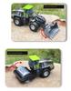 Non-Toxic Diecast Engineering Vehicle Model Simulation Alloy Mixing Crane Fall-Resistant Children Toy Set Toys For Children Gifts