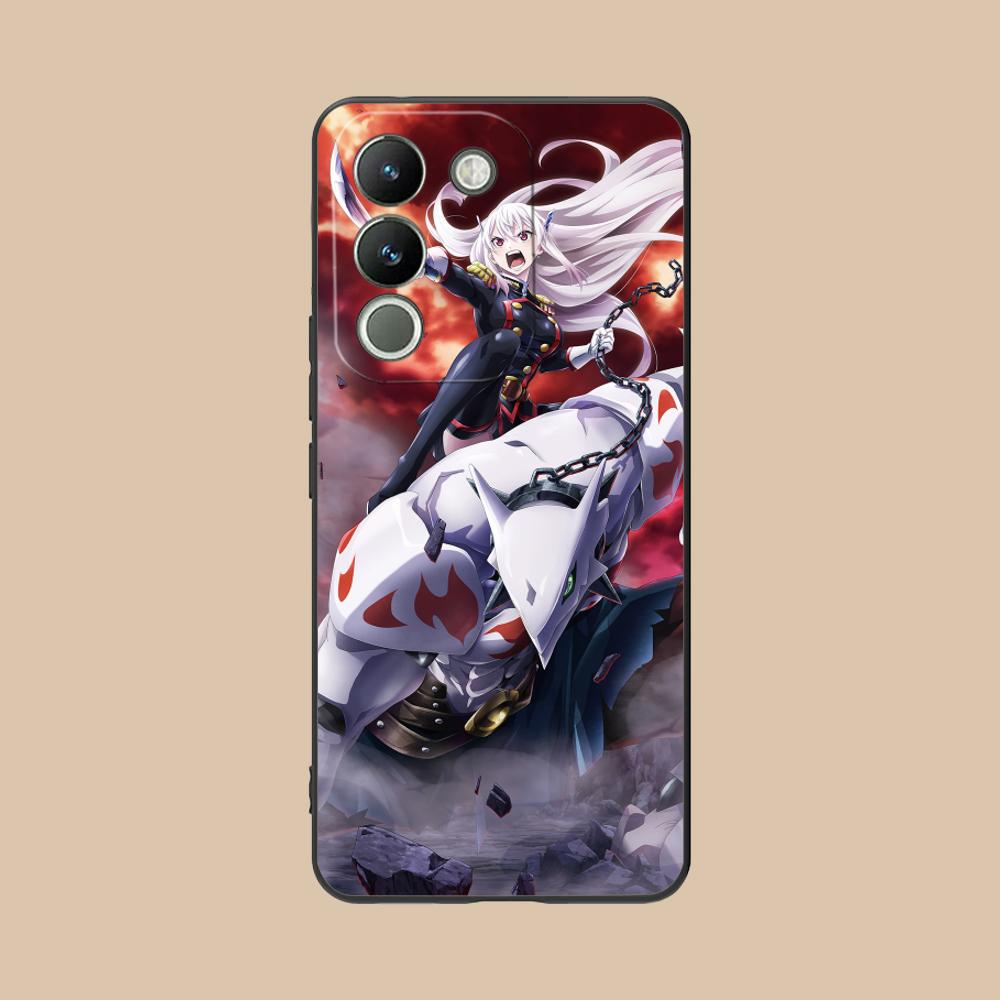 Mato Seihei No Slave Uzen Kyouka Phone Case for VIVO V60 V50 V40 V30 V29 V27 V25 V23 Pro Lite 5G Colorful Printing Cover Luxury