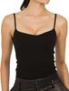 AMATERAS Minimalist Black Non-Wired Push-Up Camisole, Women's,