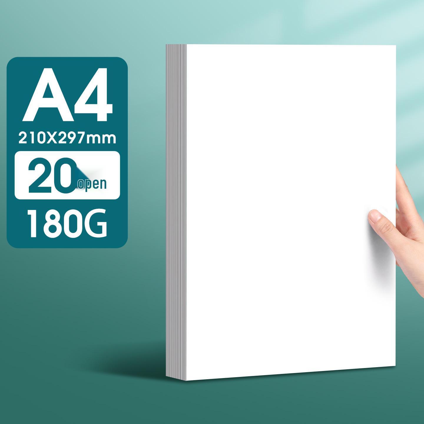 

A3/A4 Netherlands White Card Paper for Art, Hard Card Paper for Hand-Painting, Marker Pen-Friendly, Ideal for Newspapers and Drawings.