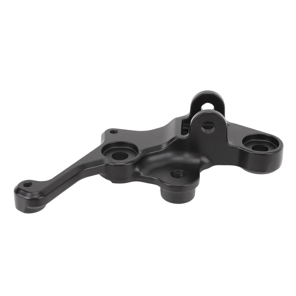 Front Footrest Pedal Peg Bracket Aluminum Rust Proof Crack Resistant Foot Pedal Peg Bracket Mount