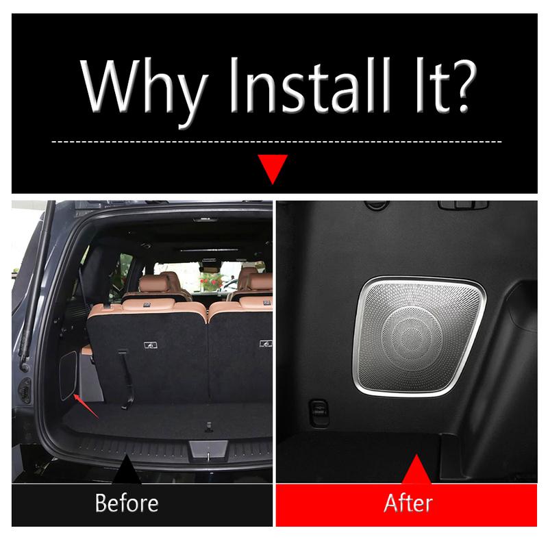 Pillar C Tweeter Door Speaker Rear Trunk Horn Dashboard Air AC Cover Trim Accessories For Hyundai Santa Fe MX5 2024 2025 2026