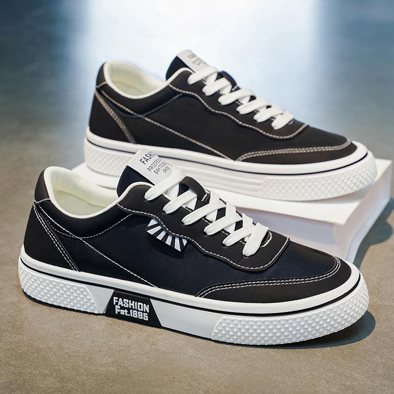 

Men s Canvas Shoes Summer Breathable Soft-Sole Non-Slip Casual Board Shoes Wear-Resistant Outdoor Man Walking Sneakers Masculino 39 чёрный