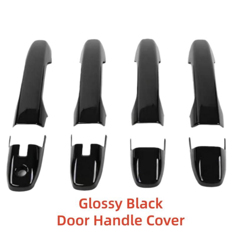 ABS Plastic Carbon Car Upgrade Accessorie Plated Exterior Door Handle Bowl Covers Trim Paste Style For Toyota RAIZE