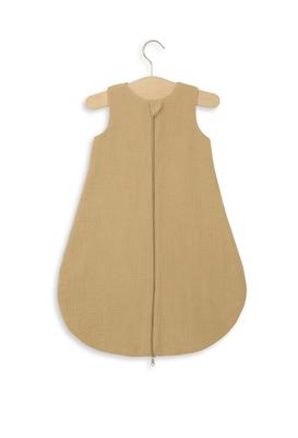 Rounded Muslin Sleeping Bag for Children S 0-6 Months Summer TOG 1.0 - Camel