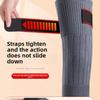 Mary Cashmere Strap Knee Pads, Warm Old Cold Legs, Extended Leg Pads, Long Tube Cover for the Elderly, Thickened and Non-slip for Men and Women