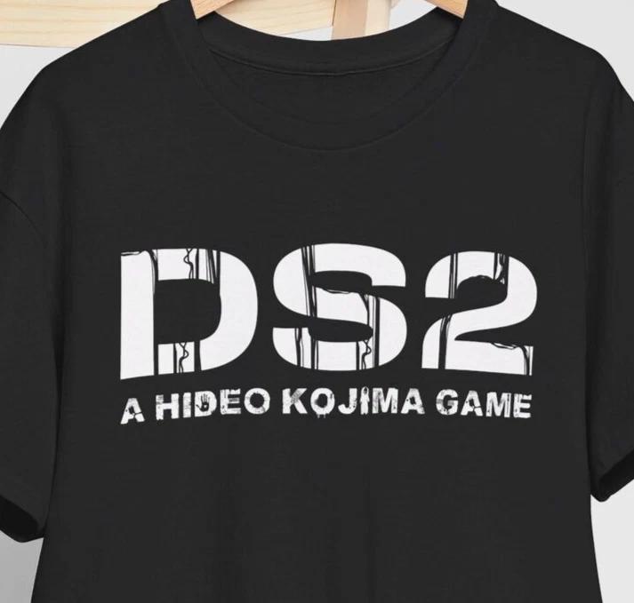 

Death Stranding 2 Shirt DS2 On the Beach Hideo Kojima Game T-Shirt Release Date S