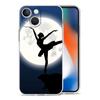 Simple Swan Dance Ballet Luxury Phone Case For iPhone 15 16 14 13 12 11 Pro Max XS X XR SE 7 8 Plus TPU Clear Lens Protect Cover