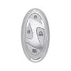Clear Transparent TPU Key Fob Cover for Hyundai 2025 2026 Kona N-Line/Elantra SEL/IONIQ 6/9- Scratch-Resistant Remote Protector