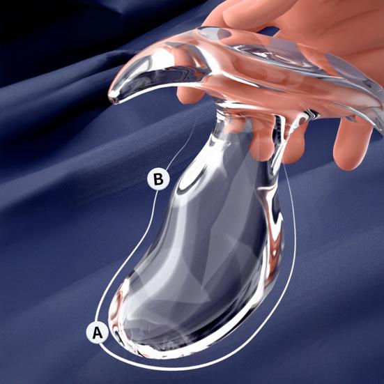 Transparent Anal Stopper Butt Stopper Reusable Adult Sex Toy Ergonomic Personal Anal Trainer for Men Women Couples Beginners