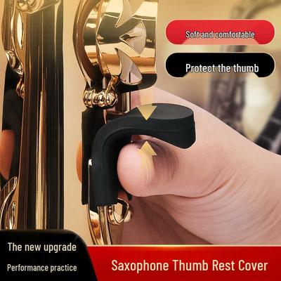 Saxophone Silicone Thumb Rest: Universal Comfort for Alto, Tenor, Baritone