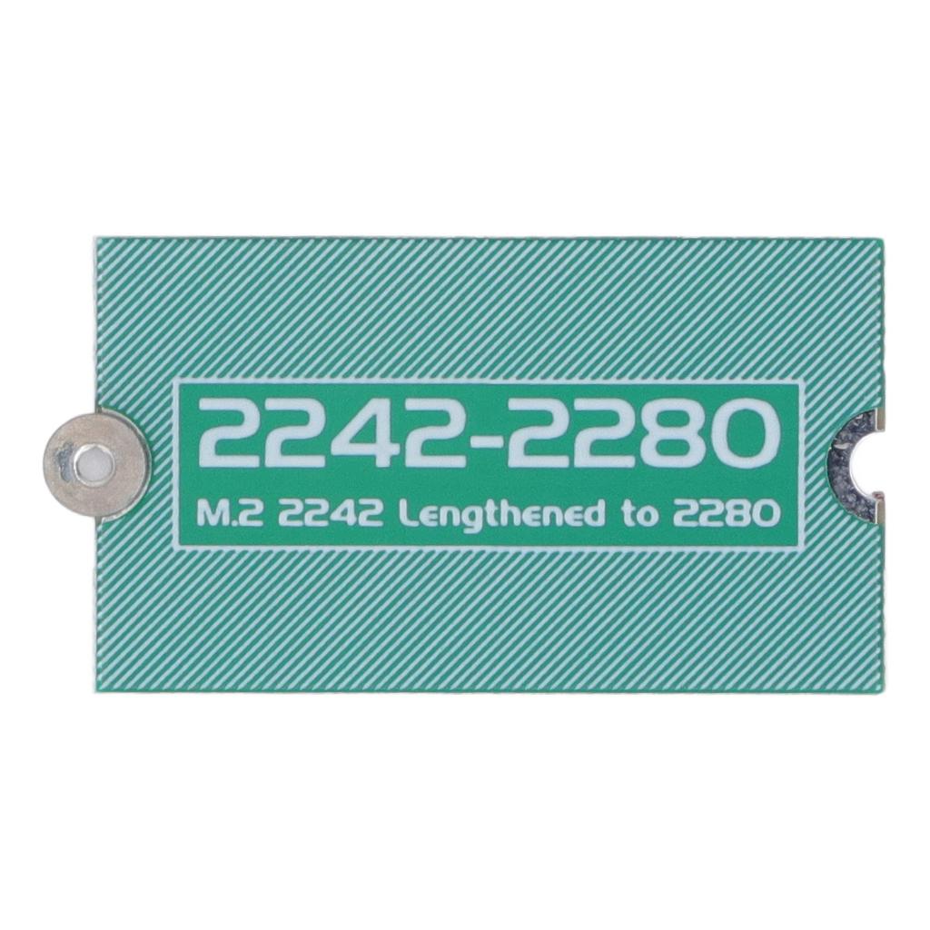 M.2 NGFF NVMe Length Extend Adapter Bracket PCB M.2 SSD Extension Bracket Card Plate for 2242 to