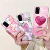 For Samsung Galaxy S20 Case SM-G980F Cover Fashion Love Heart Soft Silicone Phone Shell For Samsung S20+ S20 Ultra S20Plus Funda