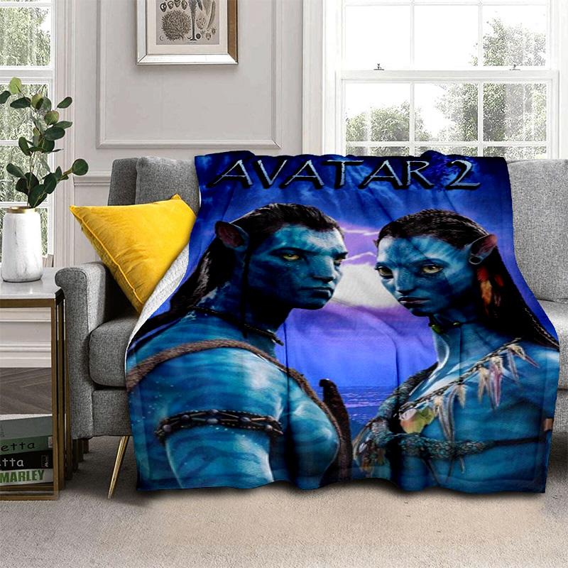 Avatar Soul Pandora Blanket Sofa Blanket Camping Trip Nap Blanket Gift Machine Washable