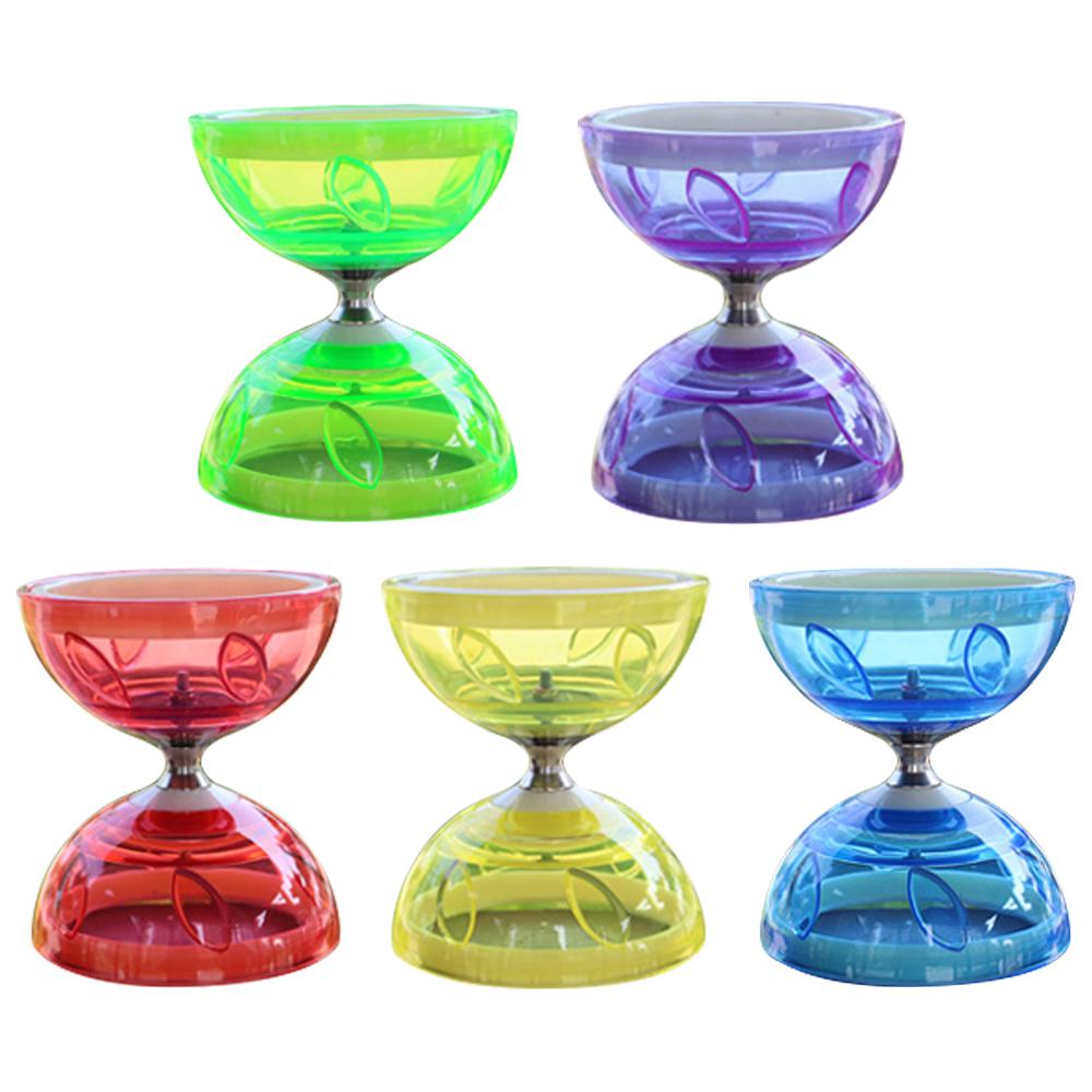 Leather Chinese Yo-yo Soft Mini Diabolo Chinese yoyo Set Diabolo Toy Outdoor