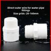 1/2" 3/4" 1" Rosca Macho/Fêmea Redutor Junta Bucha Conector Acessórios Tubo Água Irrigação Jardim Aquário Tanque Nipple