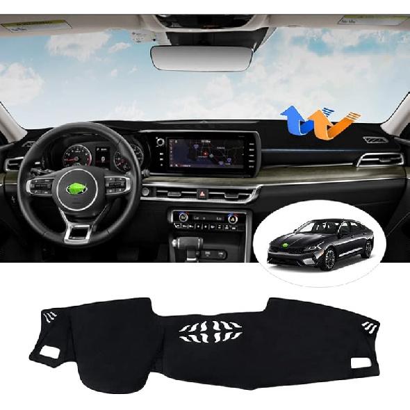 Autorder Dashboard Cover Mat for 2019-2023 2024 Kia Forte Accessories Dash Cover Flannel Dash Mat Sunshade Glare UV Rays Protector