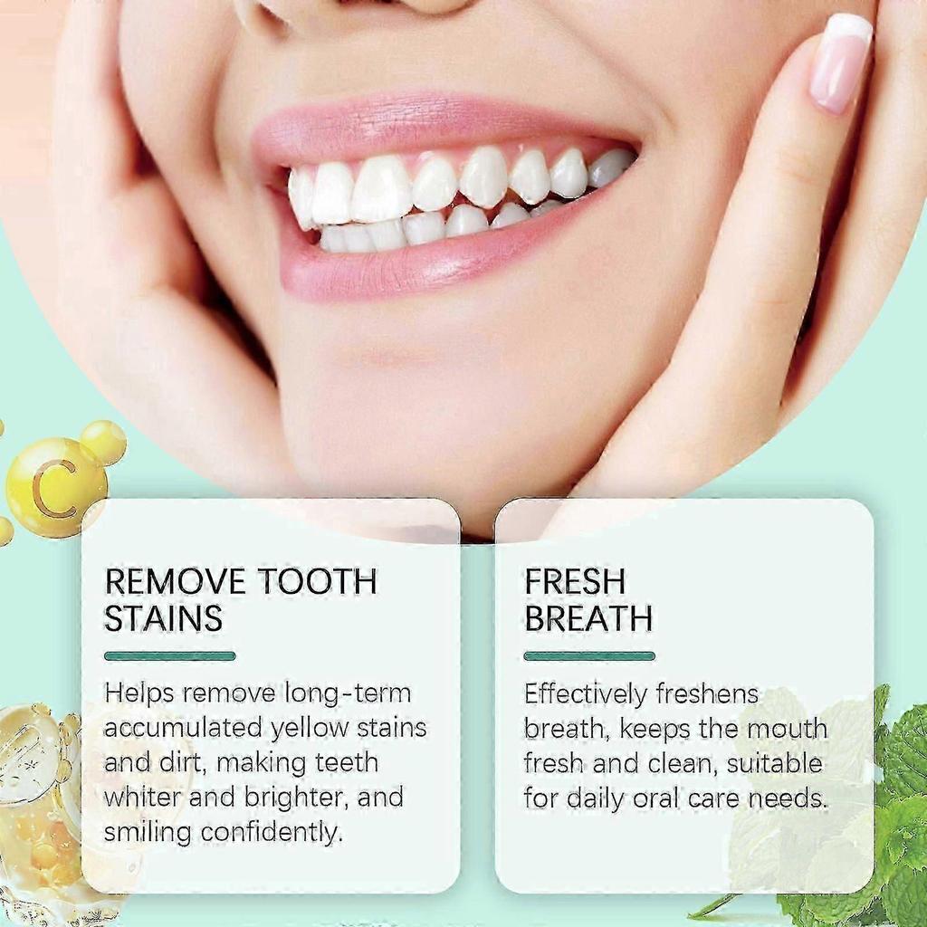 Oralhoe Mint Toothpaste Tablet Mint Solid Toothpaste Fresh Breath Portable Chewable Tablet Oral Care