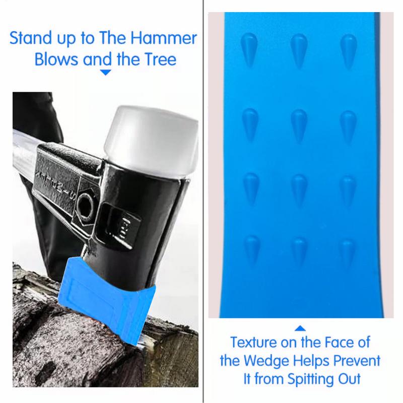 Tree Wedges For Tree Cutting 6-inch Security Portable Chainsaw Wedges Logging Tools Equipment Guide Trees Safely To Ground