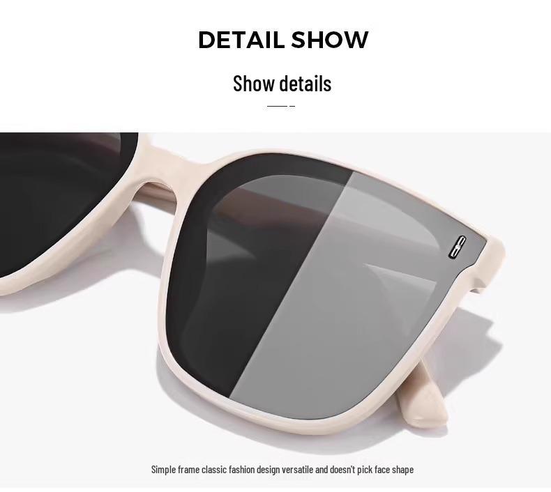 2025 High-End Polarized Sunglasses for Men & Women: Stylish, Cool, Anti-UV, Perfect for Driving and Big Faces