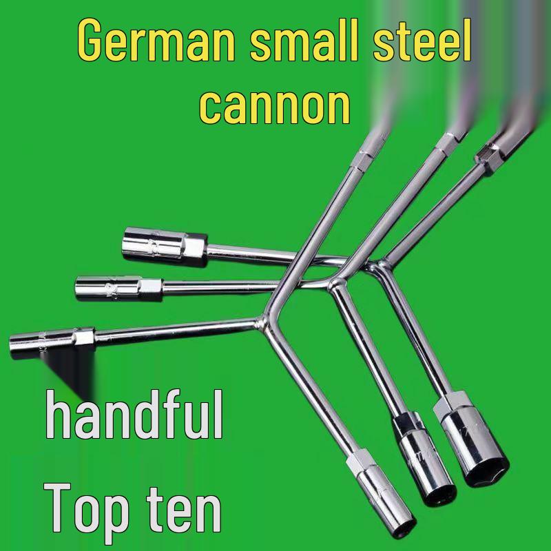 Multifunktionales Dreikant-Steckschlüssel-Set für Auto- und Motorradreparaturen