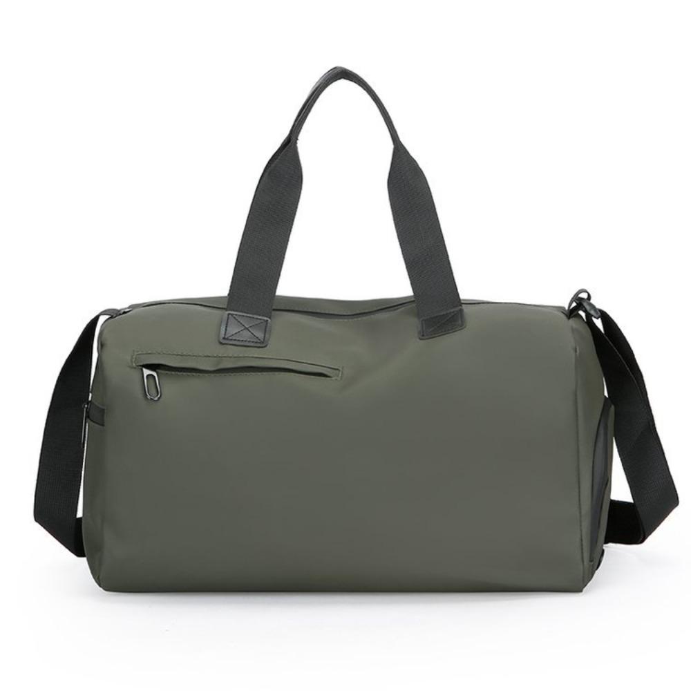 Dry and wet separation travel bag solid color fashionable versatile yoga fitness sports bag short-distance water-proof duffel bag