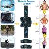 EMS Abdominal Muscle Stimulator Trainer Toning Belt Workouts USB Charging Electric Training Weight Loss Body Slimming Equipment