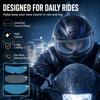 Helmet Visor Rainproof Anti Fog Film Universal Motorcycle Shield Sticker HD Transparent Lens Patch for Rainy Weather Riding GearSpeed Sensors 6