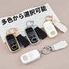 Key Case for Roomy New Tanto Compatible Key Cover for Vehicles Leather TPU Material Stylish Smart Key Case and Scratch Resistant 4 Buttons [OFFCURVE]