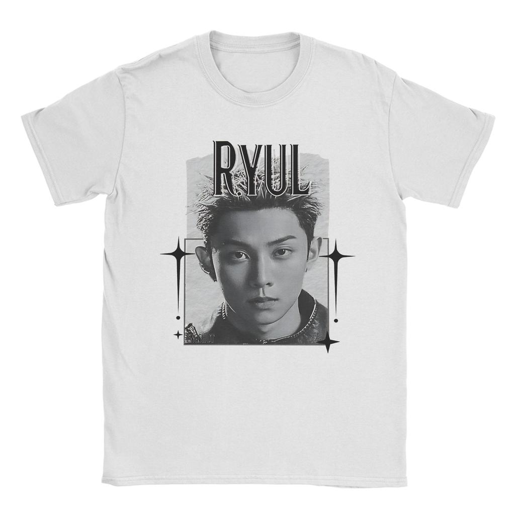 Lngshot Ryul Rising T-shirt Unisex Nuove T-shirt a Maniche Corte Girocollo Puro Cotone Abbigliamento Taglie Forti
