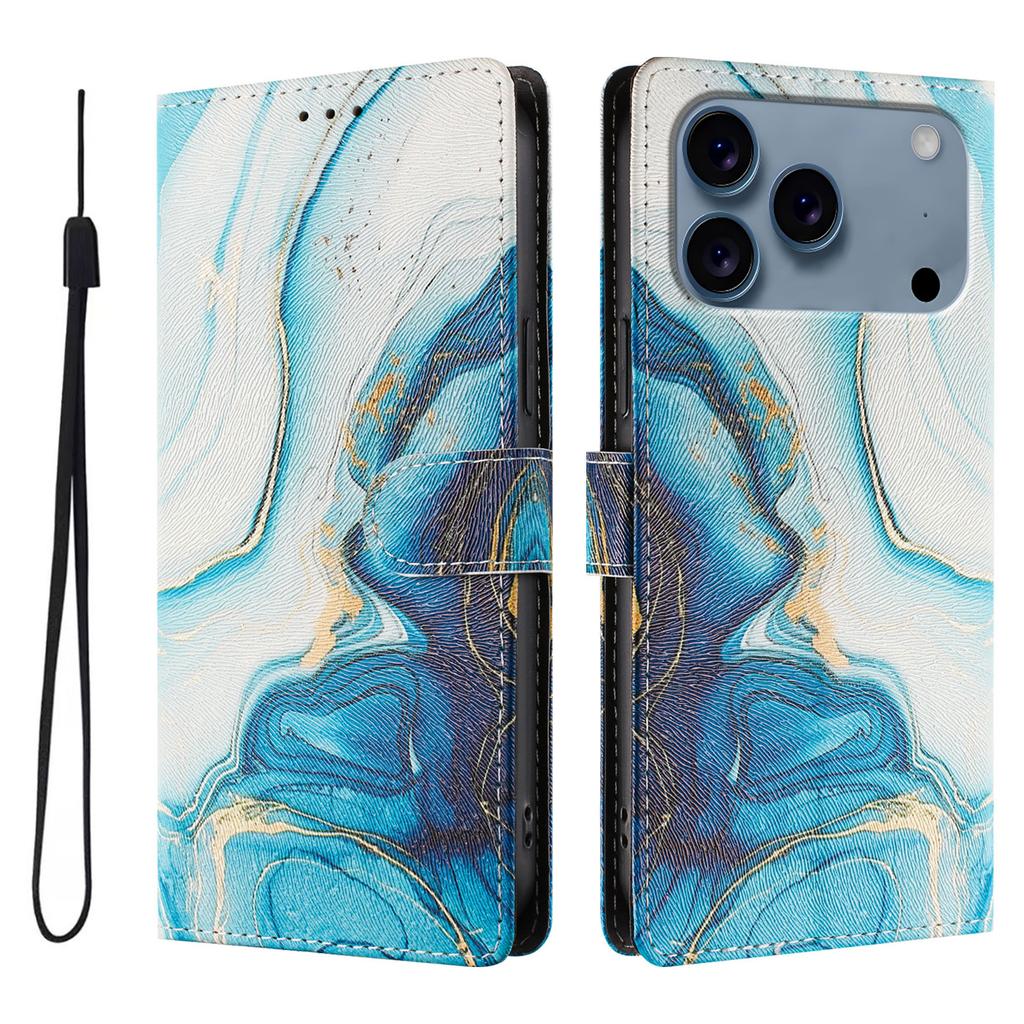 Printed Cartoon Magnetic Leather Wallet Case for IPhone 17 Air 16 16e 15 14 13 12 Mini 11 Pro XS XR Max Plus Cases Phone Cover