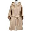 Coach 11003658 Beige Wool X Cashmere Signature Lining Belted Cape Coat Coat XS/S beigeUsed