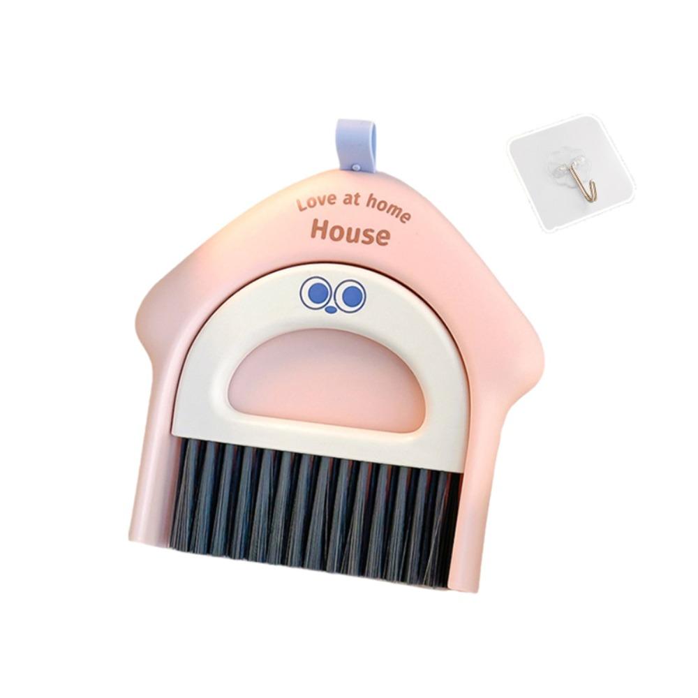 Detachable Mini Broom Dustpan Set Cartoon Keyboard Cleaning Brush Dustpan Shovel Set  Desk