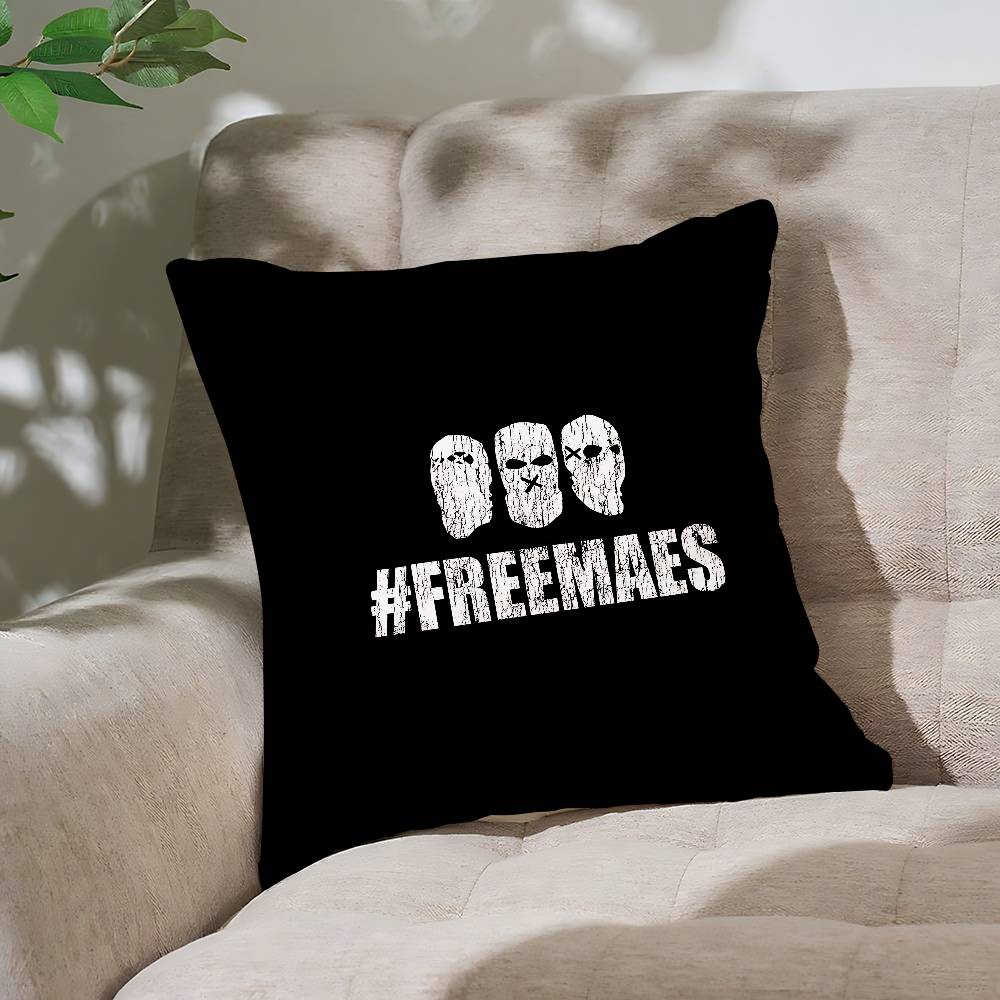 Omerta Maes Cool Pillow Case Cushion Cover Soft Cute Throw Pillow Case For Car Sofa Pillowcase Polyester With