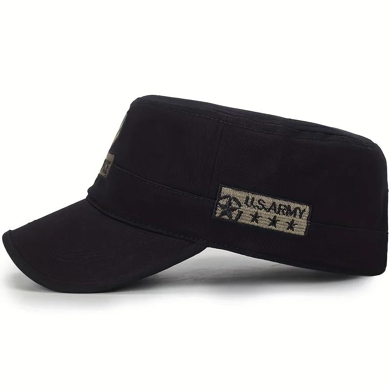 Unisex Air Force Pfeil Stickerei Flache Kappe Baseballmützen Frühling Herbst Matrosenmützen Herren Flache Kappe Kapitän Militärmützen