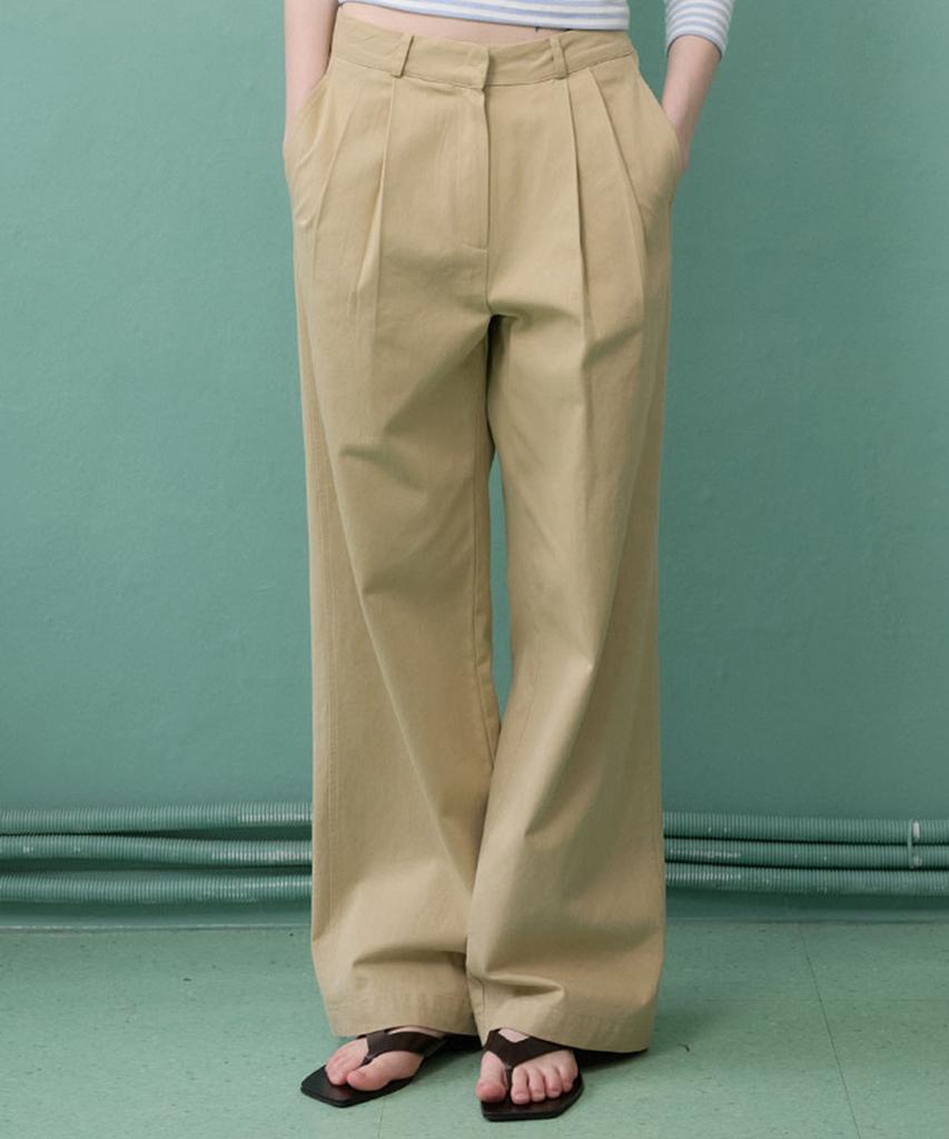 MURMURE Side Double-Pleated Classic Pants_Side Pants