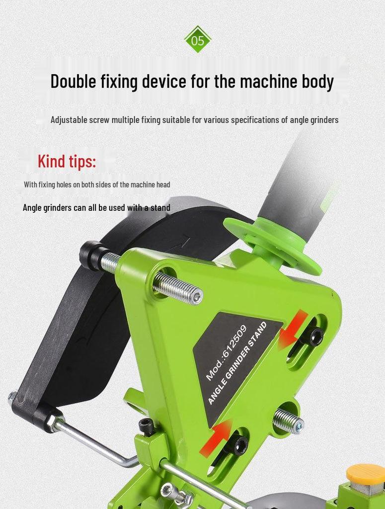 Pull Rod Type Angle Grinder Stand for Polisher and Cutting Machine Modification