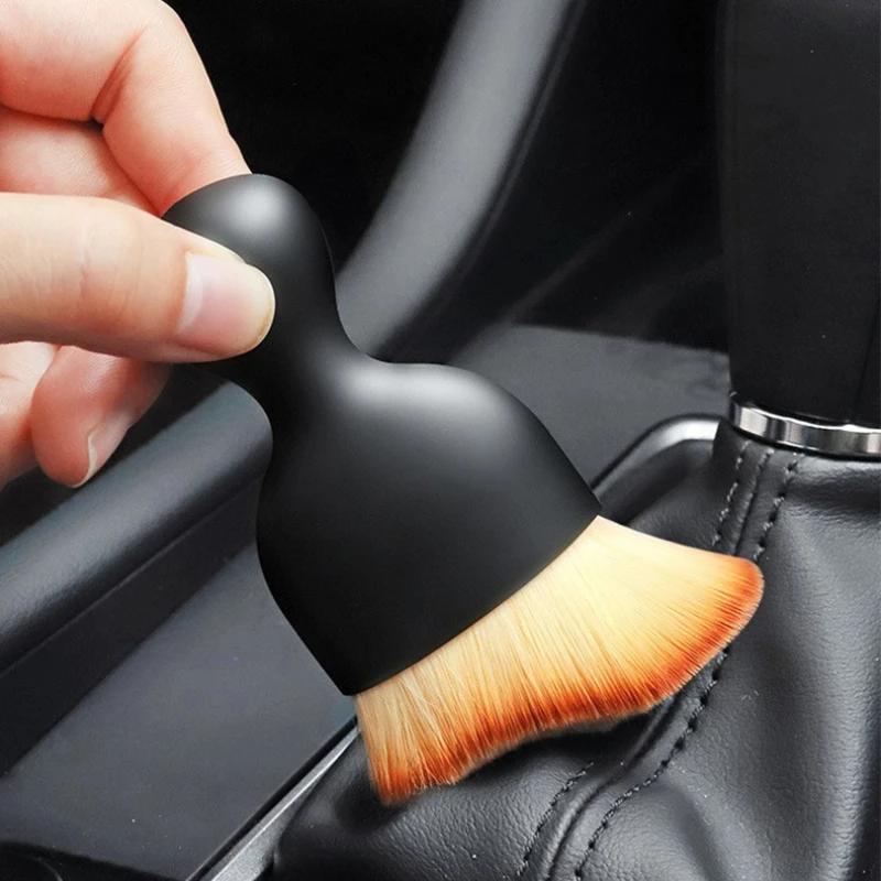 Car Interior Soft Brush Dust Cleaner Air Vent Cleaning Tool