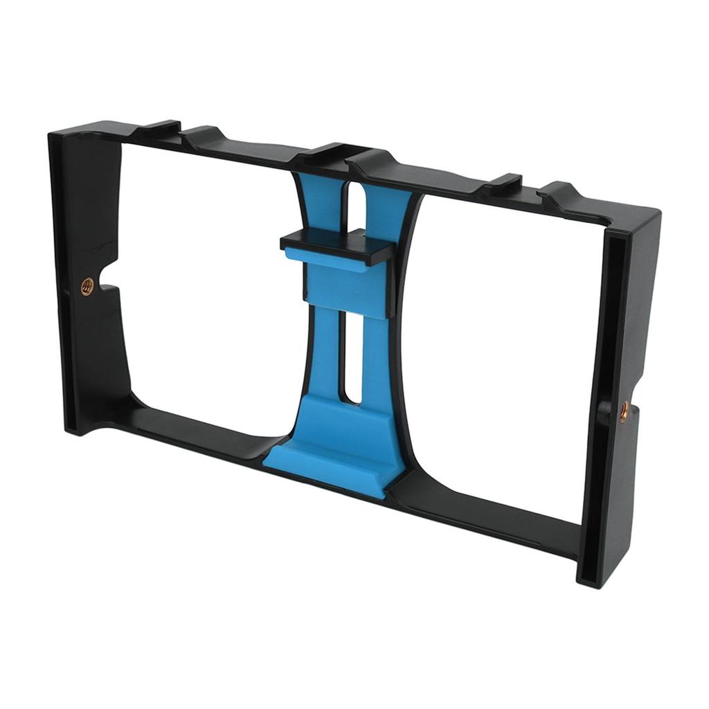 Phone Video Camera Cage ABS Portable Handheld Smartphone Video Stabilizer Rig for Livestreaming Vlog