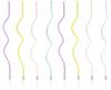 Twisted Birthday Candles, Mix, 14Cm